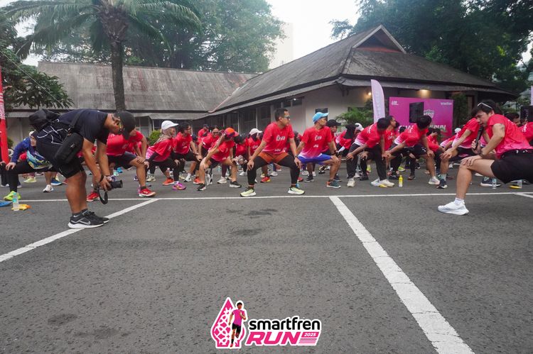Race photo from Shakeout Run - Smartfren Run