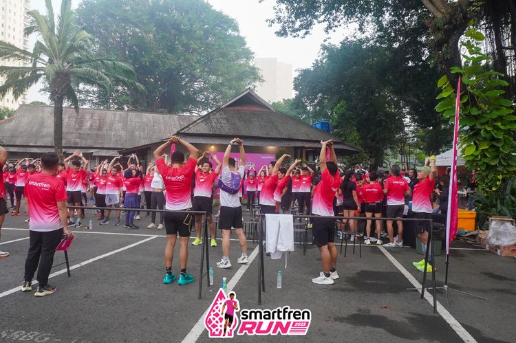Race photo from Shakeout Run - Smartfren Run
