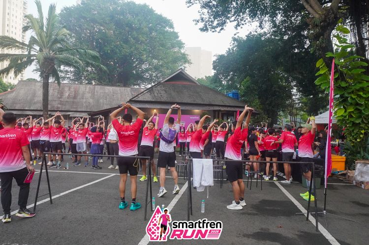 Race photo from Shakeout Run - Smartfren Run