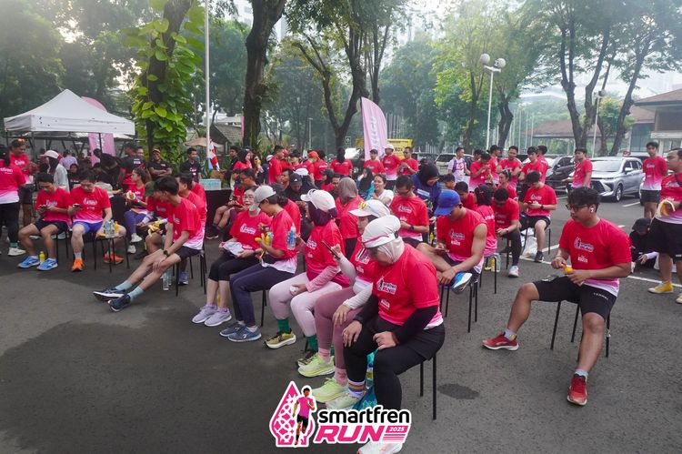 Race photo from Shakeout Run - Smartfren Run