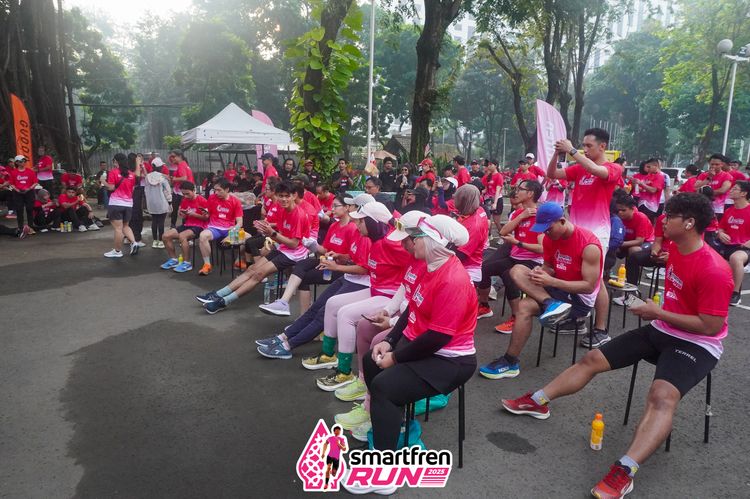 Race photo from Shakeout Run - Smartfren Run