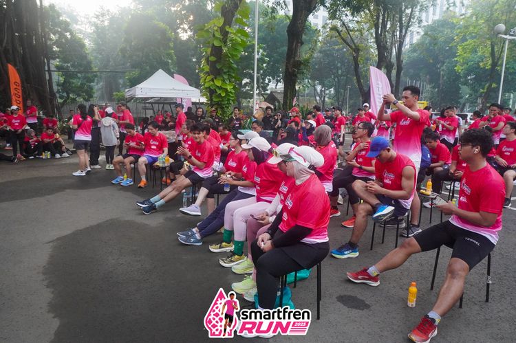 Race photo from Shakeout Run - Smartfren Run