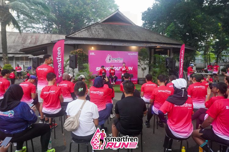 Race photo from Shakeout Run - Smartfren Run