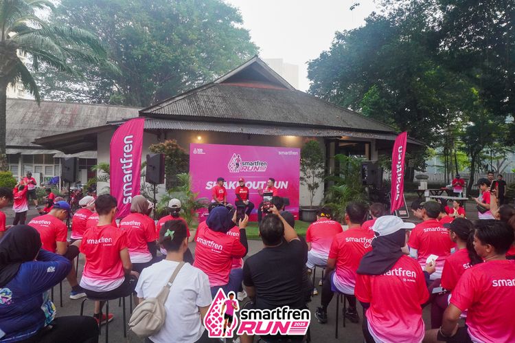Race photo from Shakeout Run - Smartfren Run