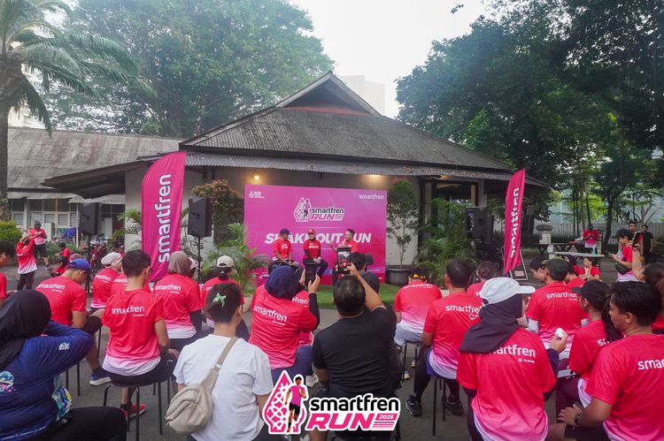Race photo from Shakeout Run - Smartfren Run