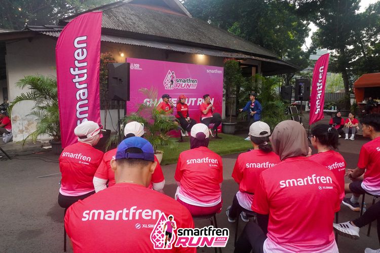 Race photo from Shakeout Run - Smartfren Run