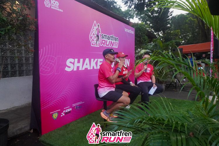 Race photo from Shakeout Run - Smartfren Run