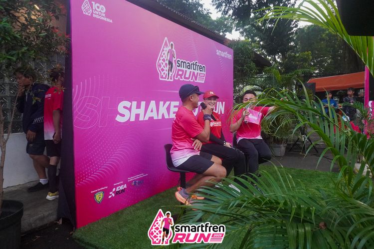 Race photo from Shakeout Run - Smartfren Run