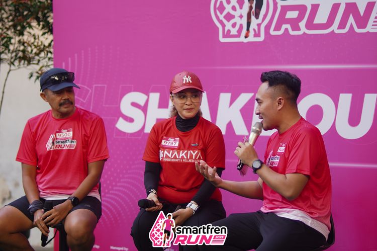 Race photo from Shakeout Run - Smartfren Run