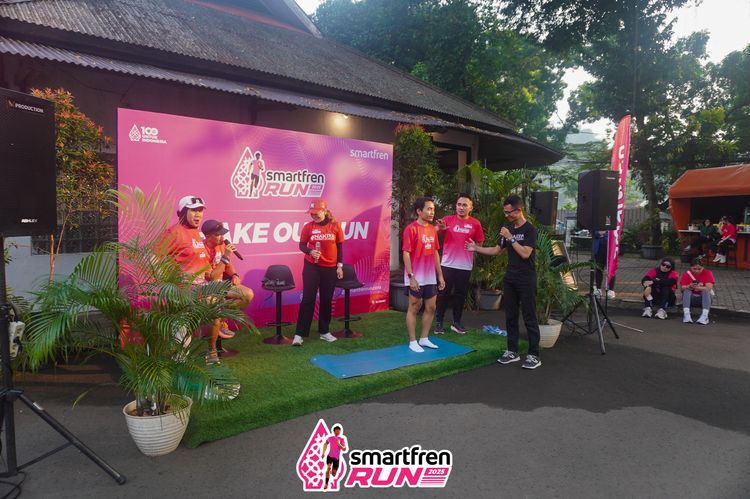 Race photo from Shakeout Run - Smartfren Run