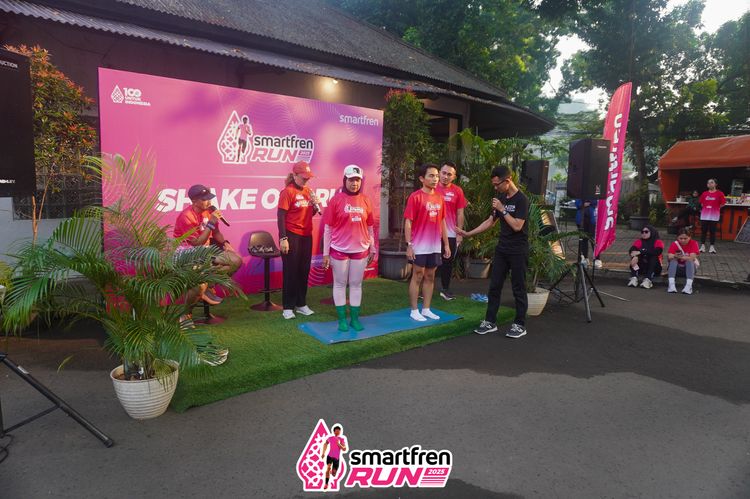 Race photo from Shakeout Run - Smartfren Run