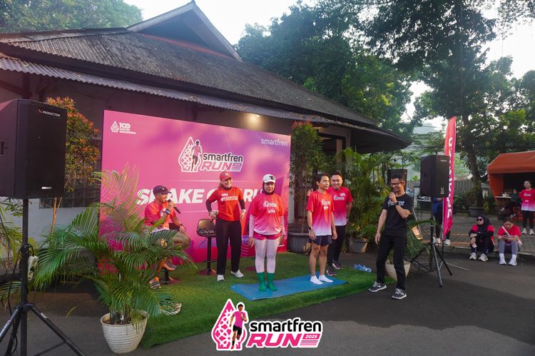 Race photo from Shakeout Run - Smartfren Run
