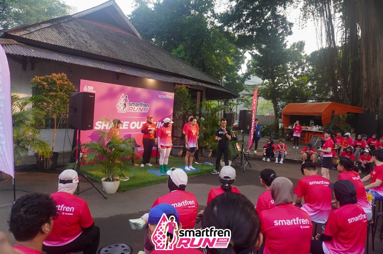 Race photo from Shakeout Run - Smartfren Run