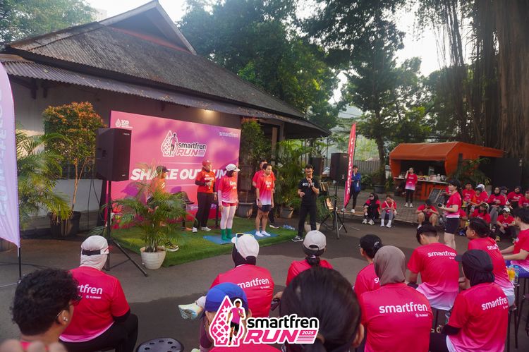 Race photo from Shakeout Run - Smartfren Run