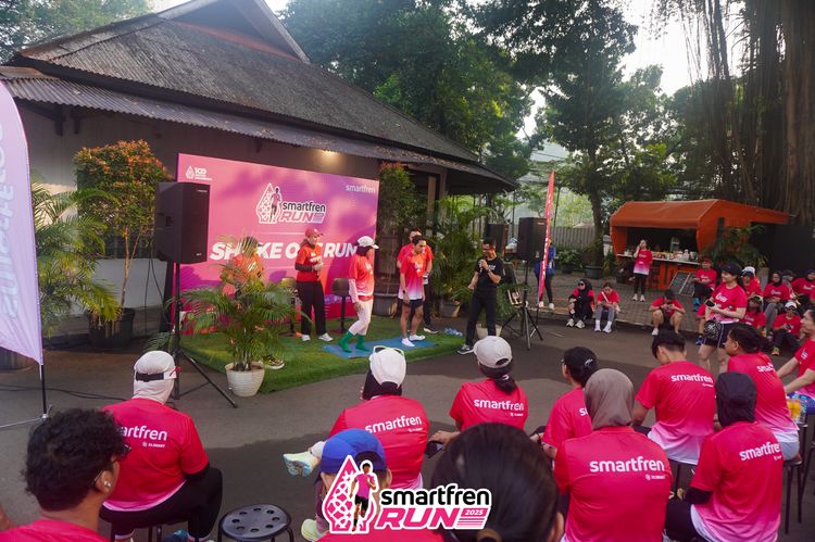 Race photo from Shakeout Run - Smartfren Run