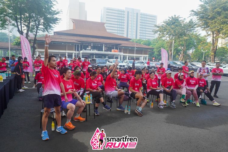 Race photo from Shakeout Run - Smartfren Run