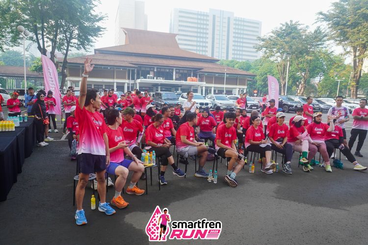 Race photo from Shakeout Run - Smartfren Run