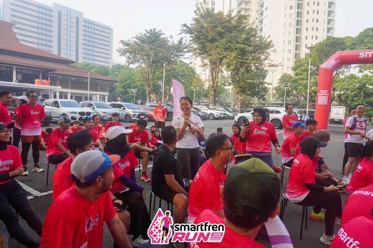 Race photo from Shakeout Run - Smartfren Run