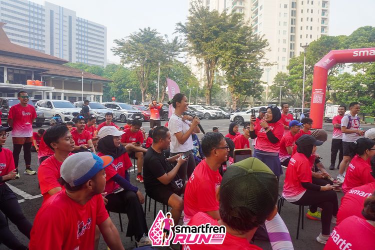 Race photo from Shakeout Run - Smartfren Run