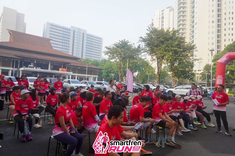 Race photo from Shakeout Run - Smartfren Run