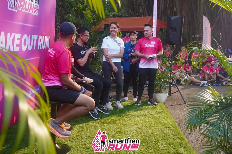 Race photo from Shakeout Run - Smartfren Run