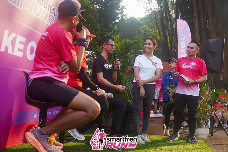 Race photo from Shakeout Run - Smartfren Run