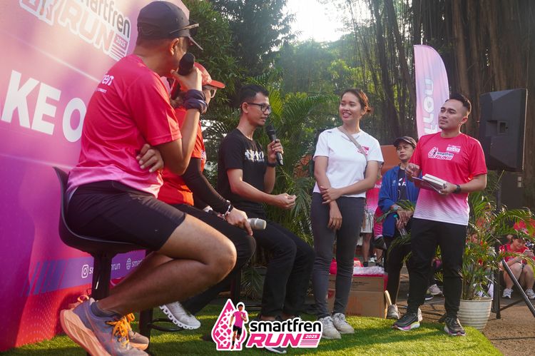 Race photo from Shakeout Run - Smartfren Run