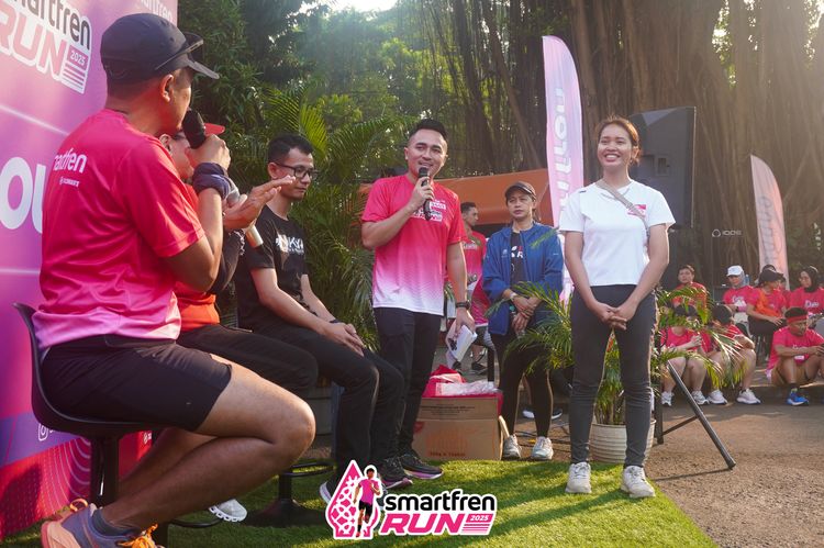 Race photo from Shakeout Run - Smartfren Run