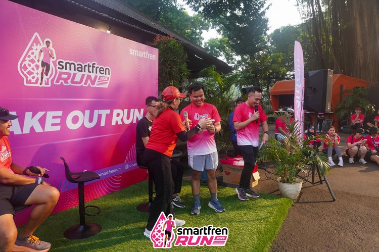 Race photo from Shakeout Run - Smartfren Run