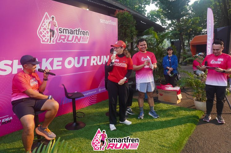 Race photo from Shakeout Run - Smartfren Run