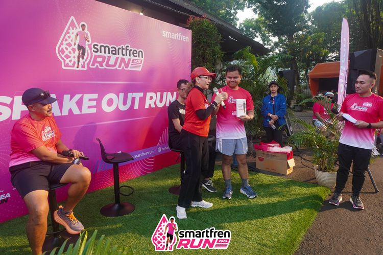 Race photo from Shakeout Run - Smartfren Run