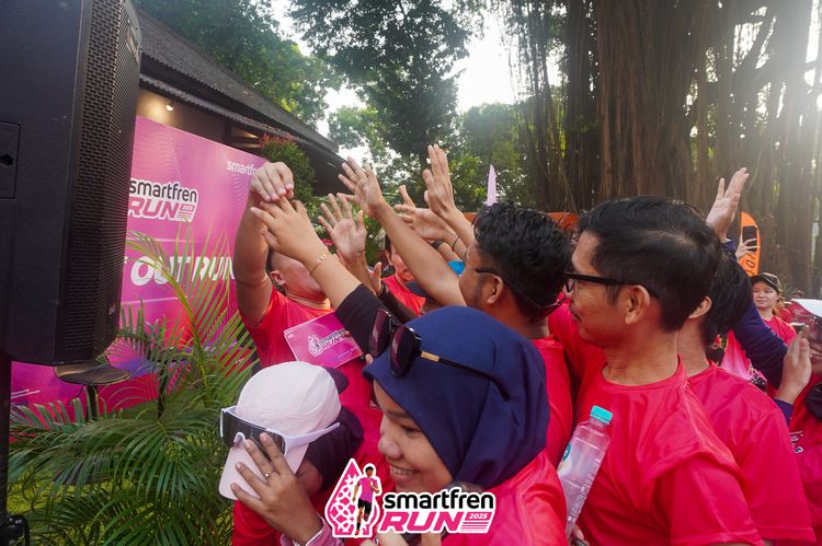 Race photo from Shakeout Run - Smartfren Run