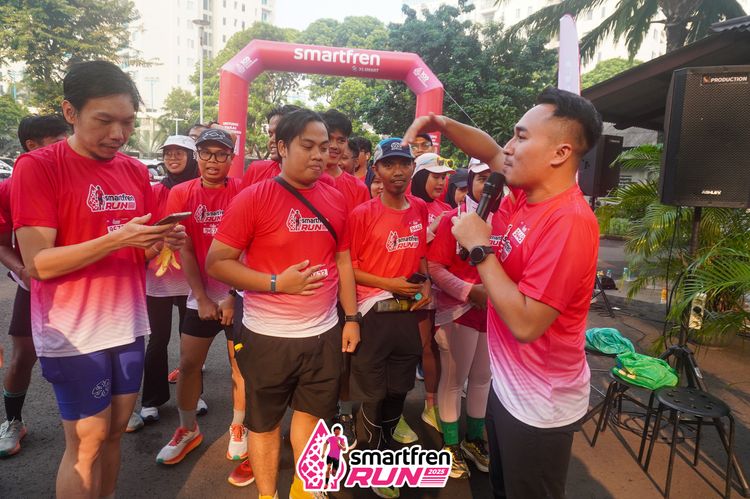 Race photo from Shakeout Run - Smartfren Run