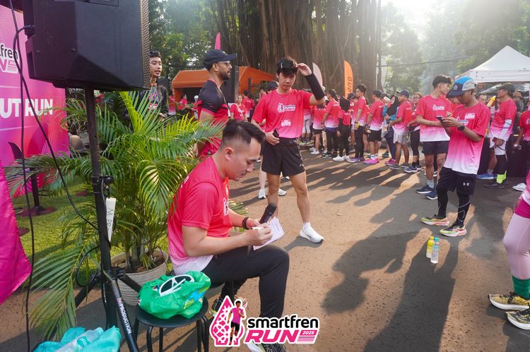 Race photo from Shakeout Run - Smartfren Run