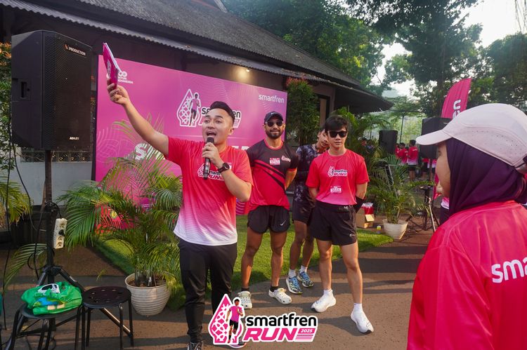 Race photo from Shakeout Run - Smartfren Run