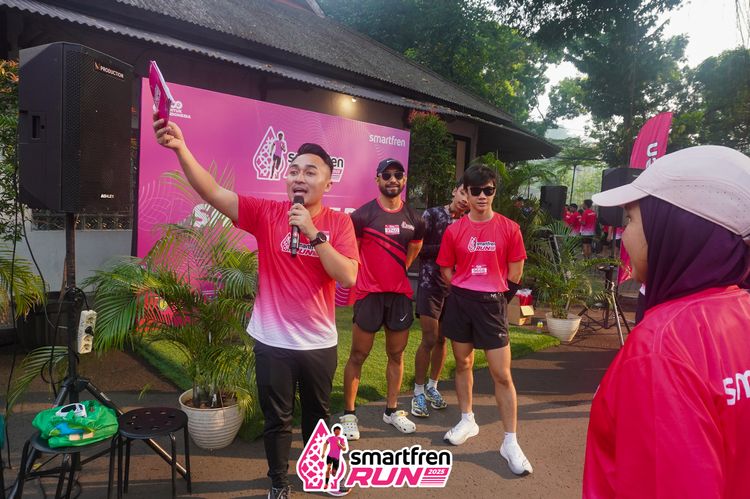 Race photo from Shakeout Run - Smartfren Run