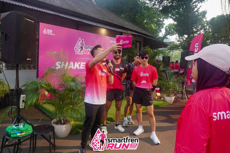 Race photo from Shakeout Run - Smartfren Run