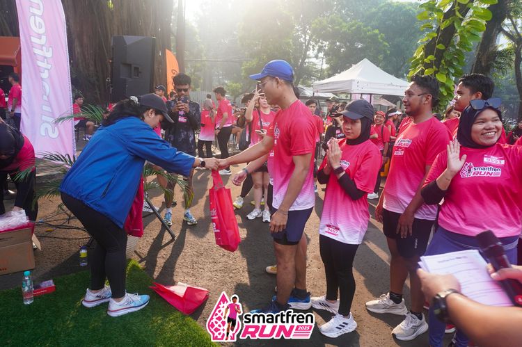 Race photo from Shakeout Run - Smartfren Run