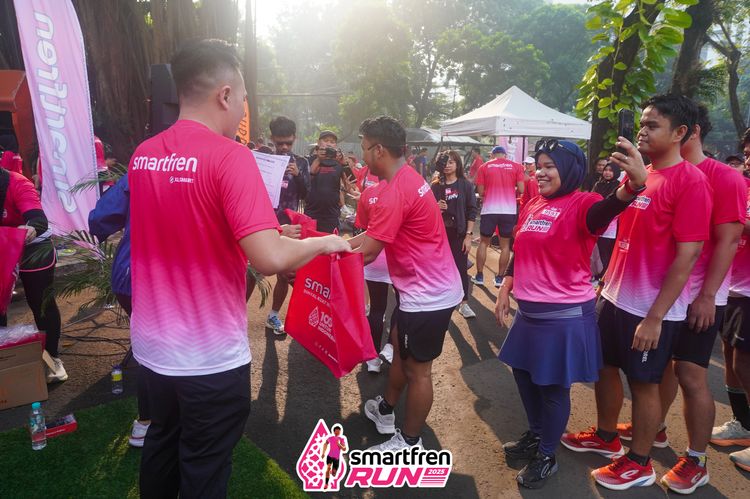 Race photo from Shakeout Run - Smartfren Run