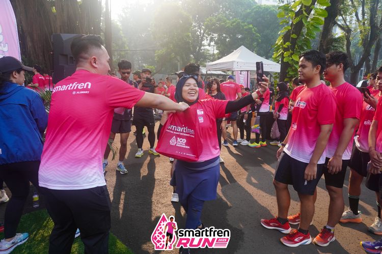 Race photo from Shakeout Run - Smartfren Run