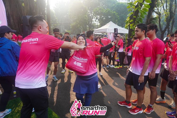 Race photo from Shakeout Run - Smartfren Run