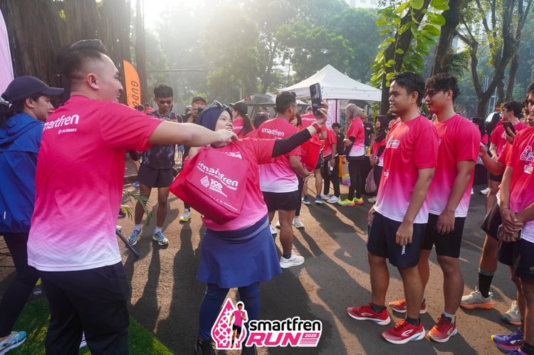 Race photo from Shakeout Run - Smartfren Run