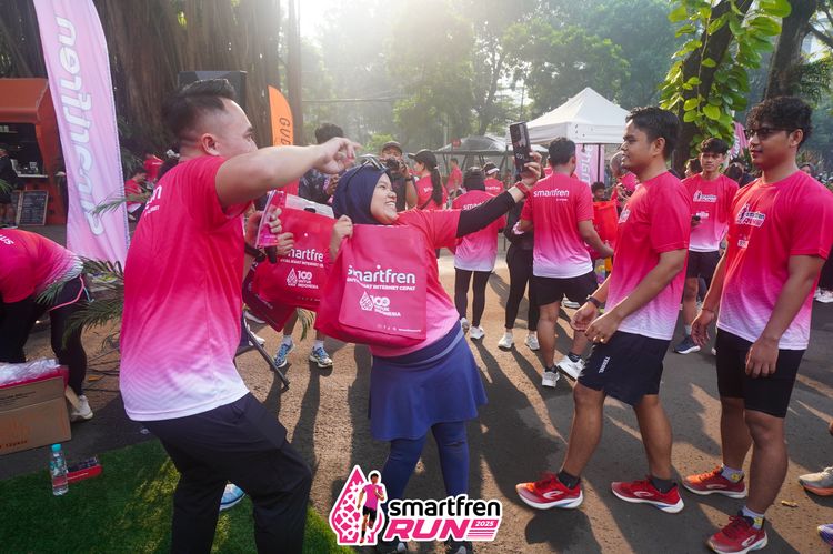 Race photo from Shakeout Run - Smartfren Run