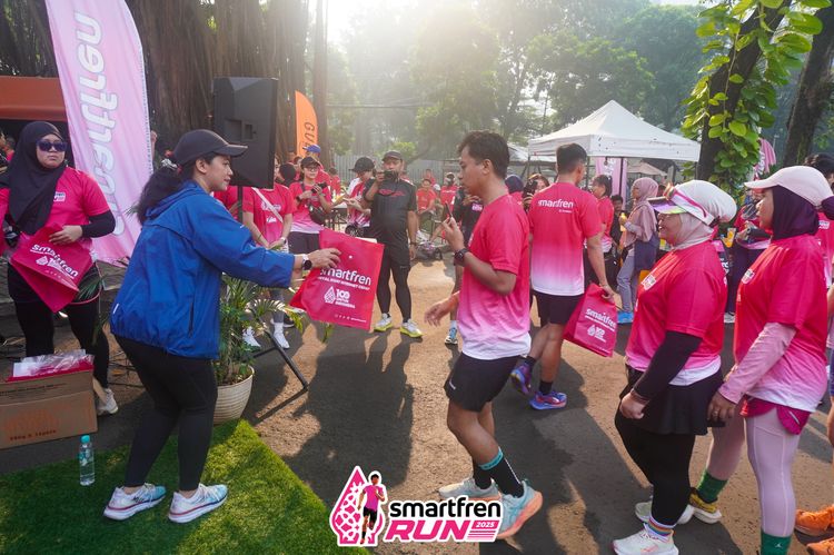 Race photo from Shakeout Run - Smartfren Run