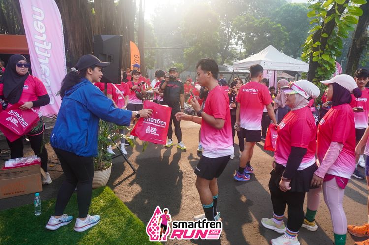 Race photo from Shakeout Run - Smartfren Run