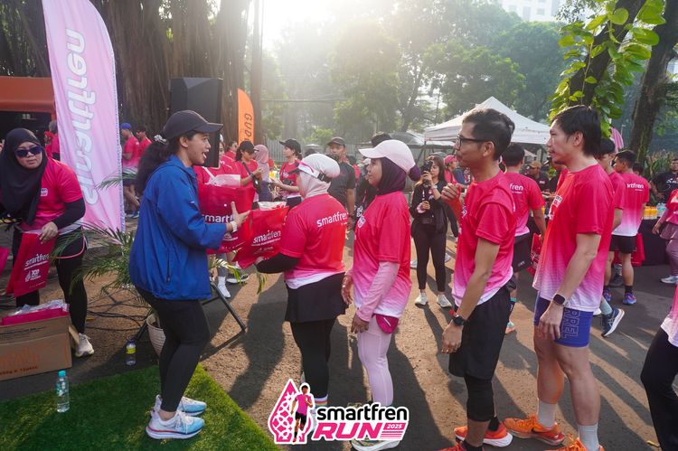 Race photo from Shakeout Run - Smartfren Run