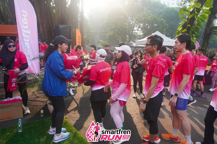 Race photo from Shakeout Run - Smartfren Run