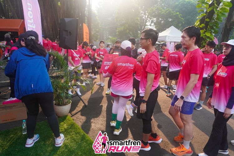 Race photo from Shakeout Run - Smartfren Run