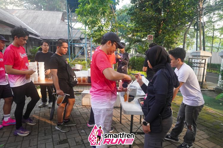 Race photo from Shakeout Run - Smartfren Run