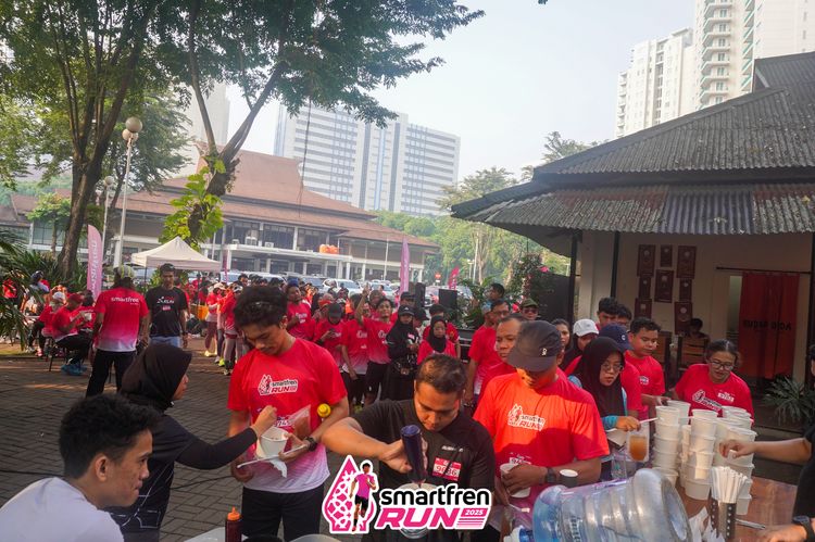 Race photo from Shakeout Run - Smartfren Run